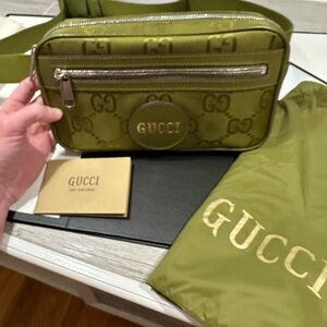 Gucci Off The Grid Green Crossbody Bag